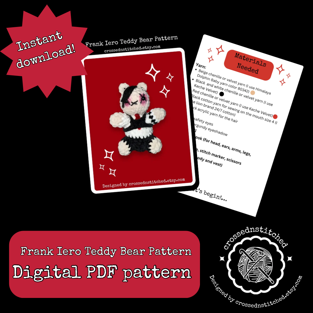 Frank Teddy Bear Pattern