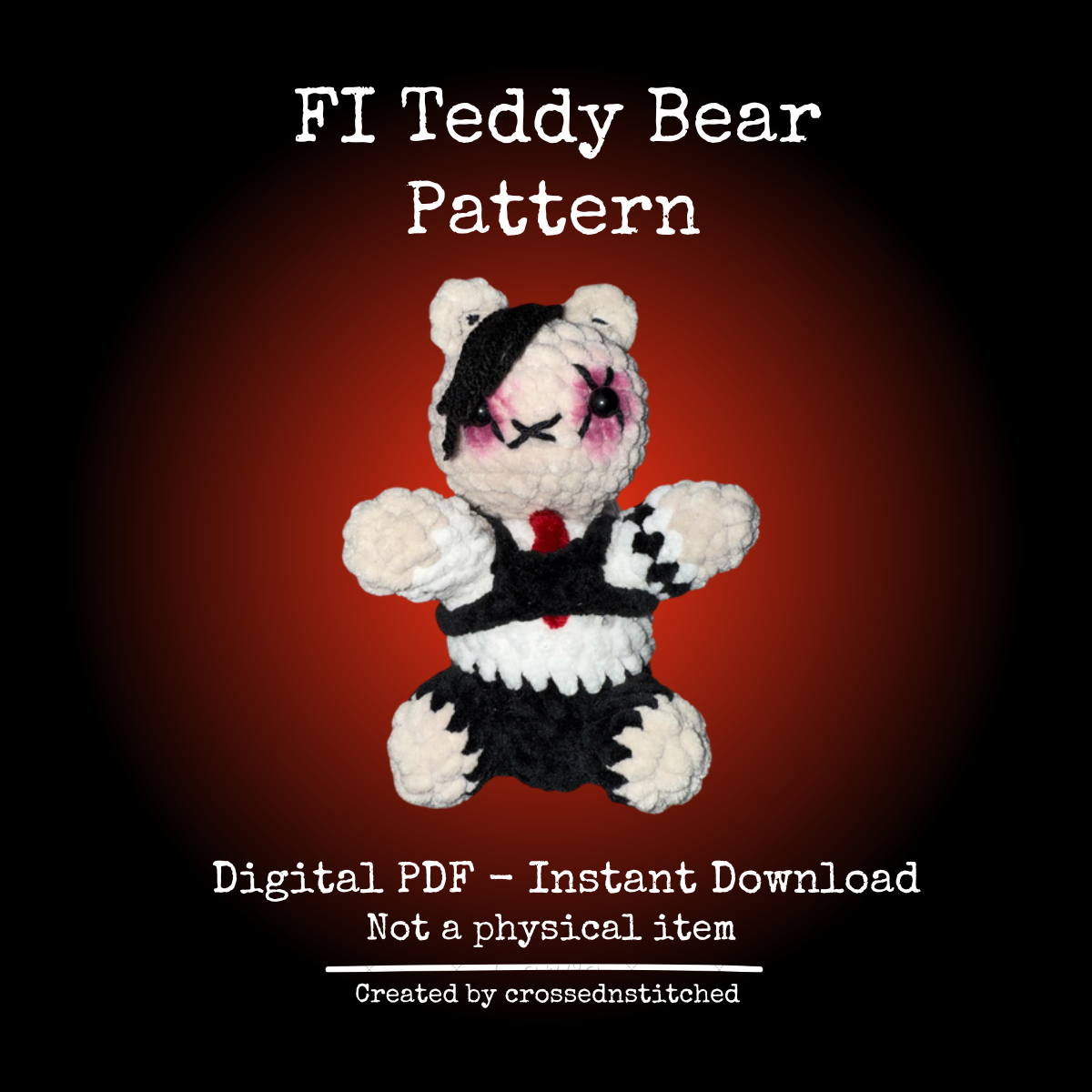 Frank Teddy Bear Pattern