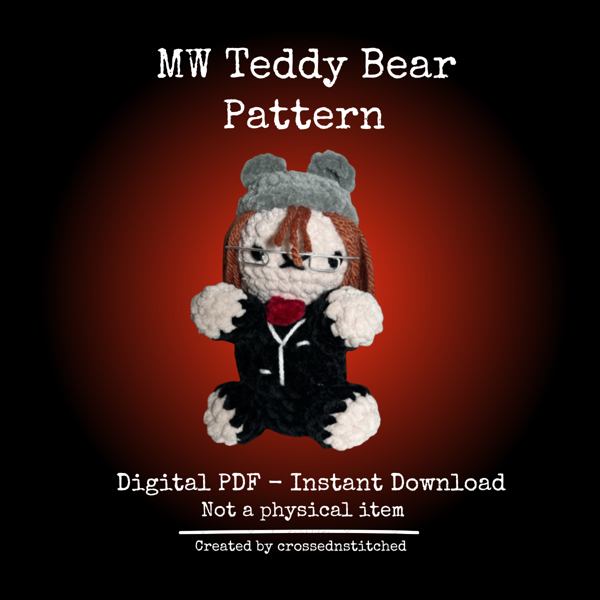 Mikey Teddy Bear Pattern