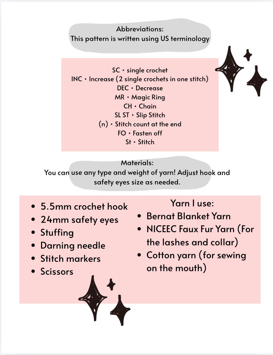 Grimmoth the Monster Amigurumi Crochet Pattern