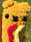 Amigurumi Corn Dog Plushie