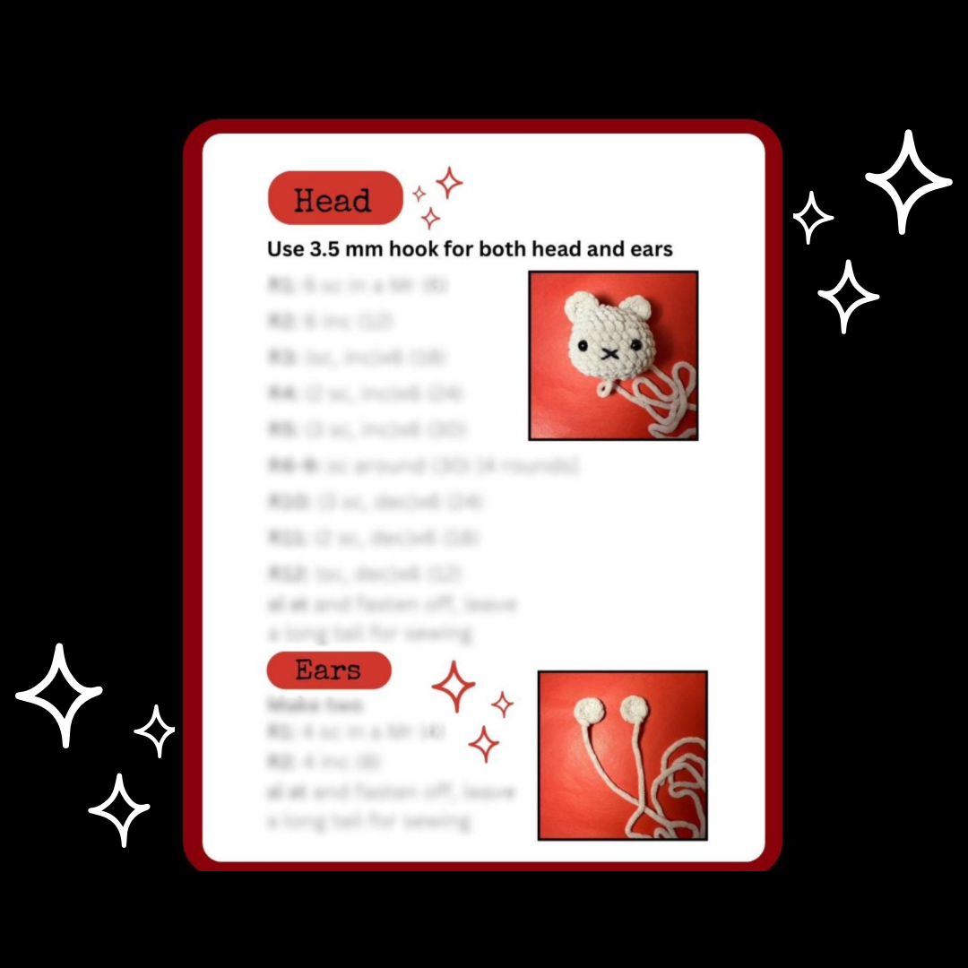 Frank Teddy Bear Pattern