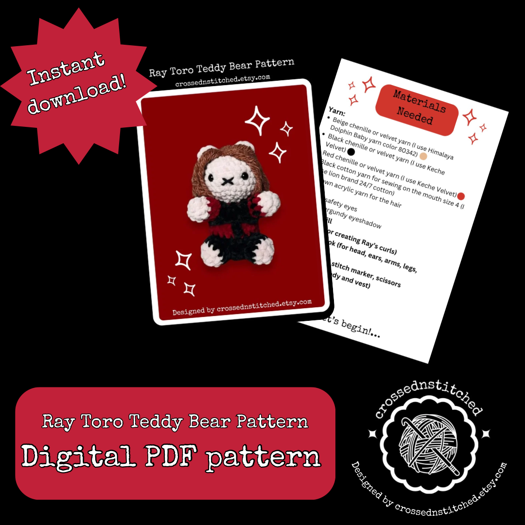 Ray Teddy Bear Pattern