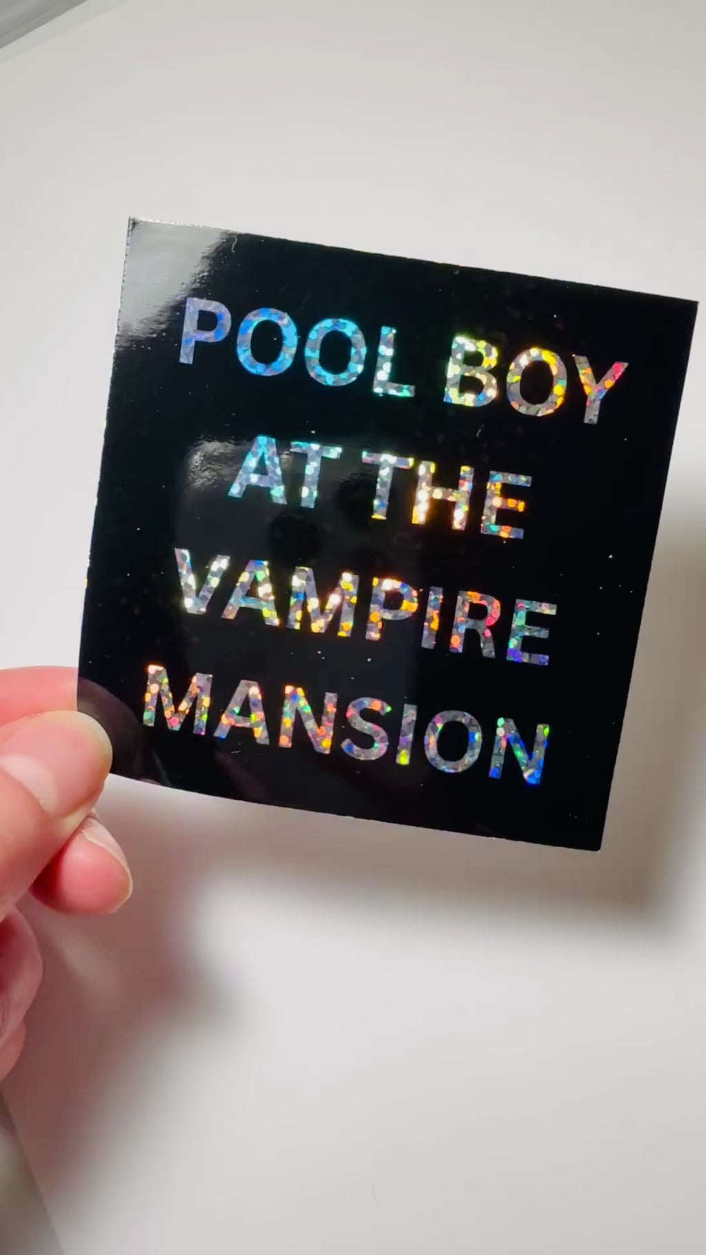 Vampire Mansion Sticker - MCR Sticker